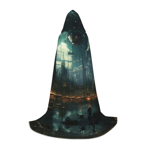 EUIYCBA Science-Fiction-Blockbuster-Umhang für Halloween, Kapuzenumhang – Zauberer-Tunika, Kapuzenmantel, Halloween-Umhang, Cosplay-Kostüme EUIYCBA Science-Fiction-Blockbuster-Umhang für Halloween, Kapuzenumhang – Zauberer-Tunika, Kapuzenmantel, Halloween-Umhang, Cosplay-Kostüme von EUIYCBA