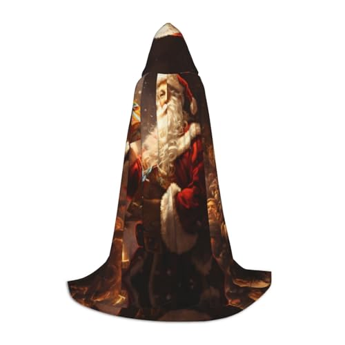 EUIYCBA Weihnachtsmann liefert Geschenke Halloween Kapuzenumhang Umhang – Zauberer-Tunika, Kapuzenmantel, Halloween-Umhang, Cosplay-Kostüme EUIYCBA Weihnachtsmann liefert Geschenke Halloween Kapuzenumhang Umhang – Zauberer-Tunika, Kapuzenmantel, Halloween-Umhang, Cosplay-Kostüme von EUIYCBA