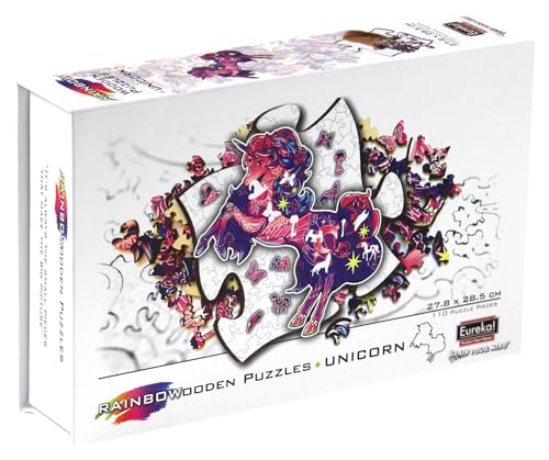 Eureka Rainbow Wooden Puzzle Einhorn von Eureka