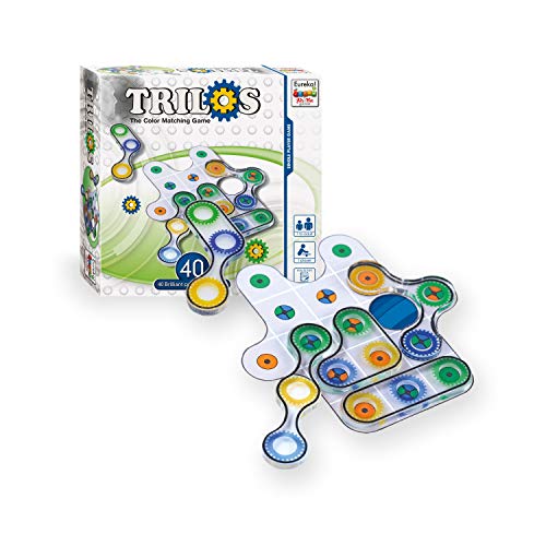 Eureka Ah!Ha Games Trilos Puzzle, EIN Spiel der visuellen Wahrnehmung und des logischen Denkens von EUREKA