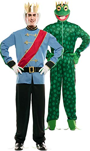 EUROCARNAVALES, SA Prinz und Frosch Doppelseitig Kostüm für Herren von EUROCARNAVALES, SA