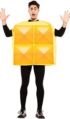 EUROCARNAVALES, SA Tetris Gelb Kostüm für Erwachsene von EUROCARNAVALES, SA