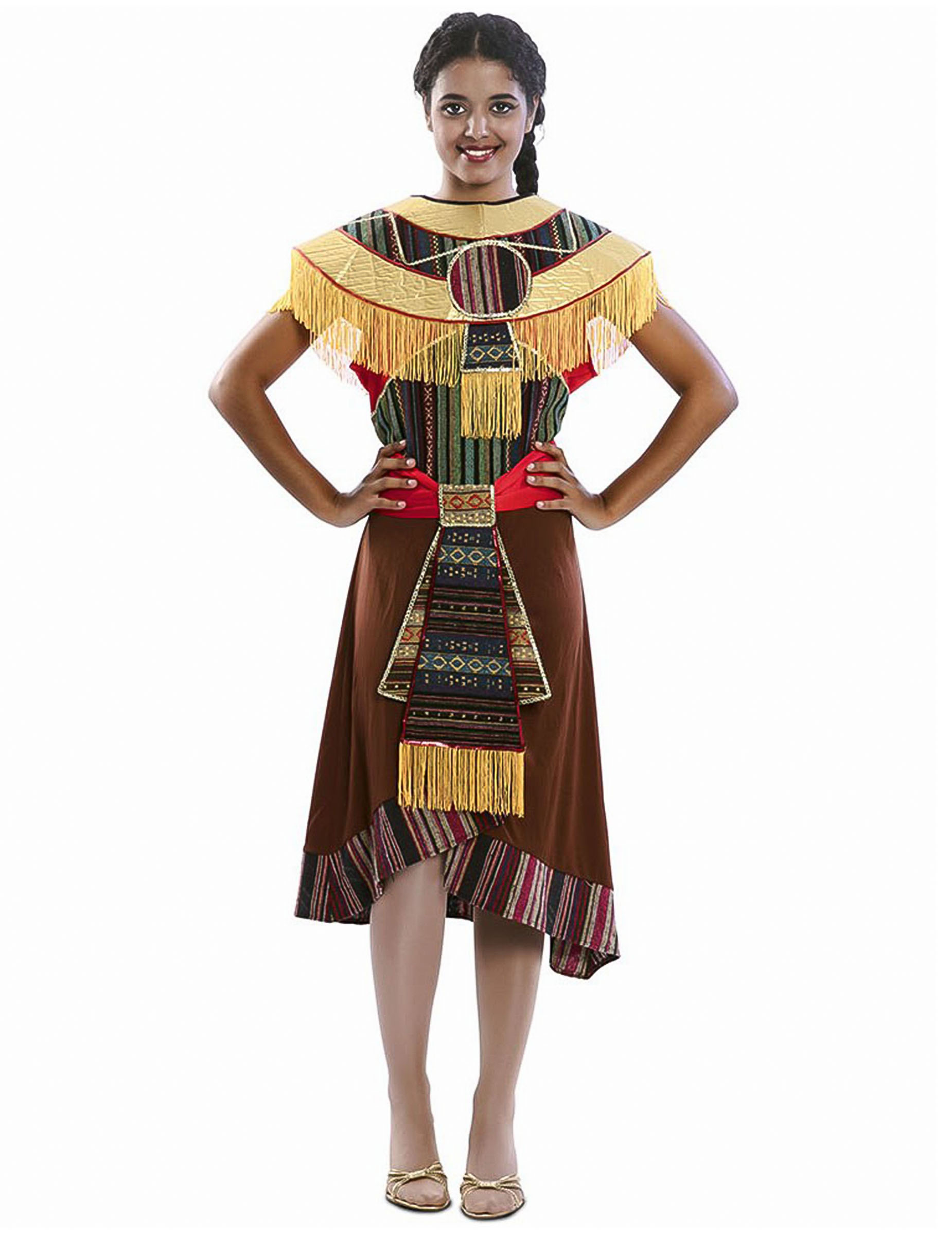 Azteken-Kostüm Damen Fasching-Kostüm von EUROCARNAVALES