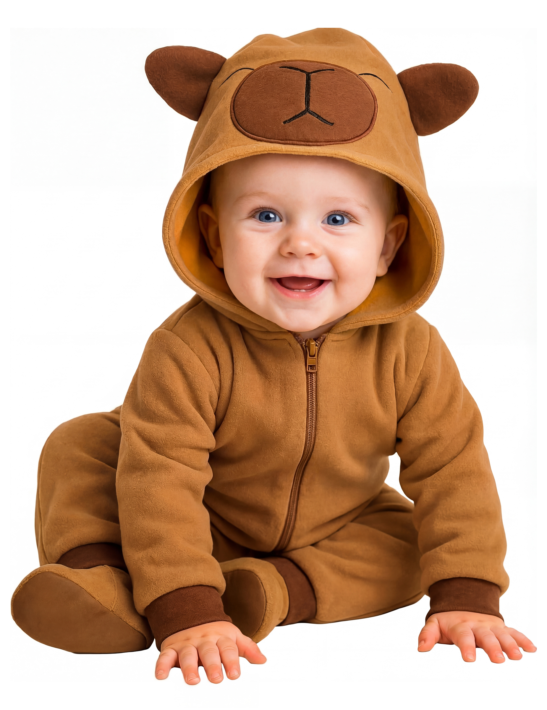 Capybara Baby-Kostüm von EUROCARNAVALES