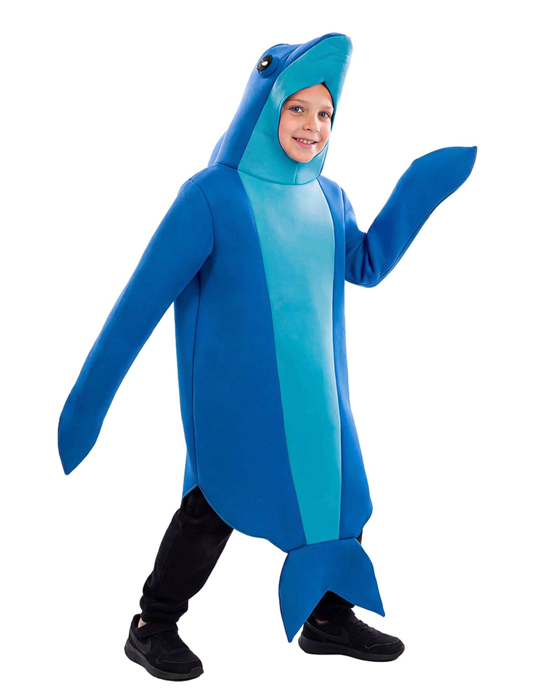 Delphin Kinderkostüm blau von EUROCARNAVALES