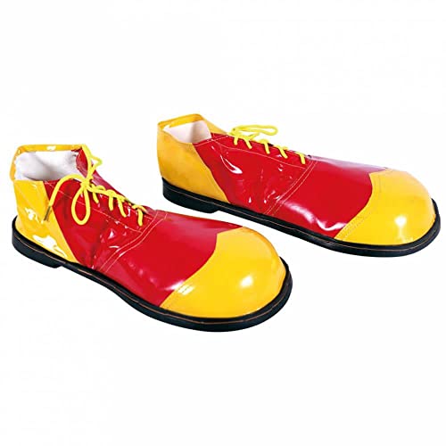 EUROCARNAVALES Clownschuhe aus Vinyl, gelb und rot EUROCARNAVALES Clownschuhe aus Vinyl, gelb und rot von EUROCARNAVALES