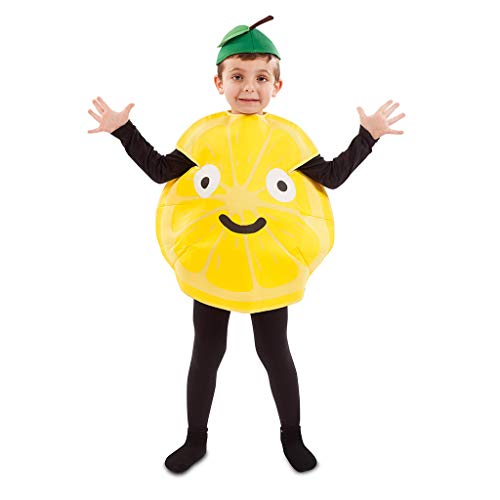 EUROCARNAVALES Humorvolles Zitronen-Kostüm für Kinder Faschings-Verkleidung bunt - Gelb von EUROCARNAVALES