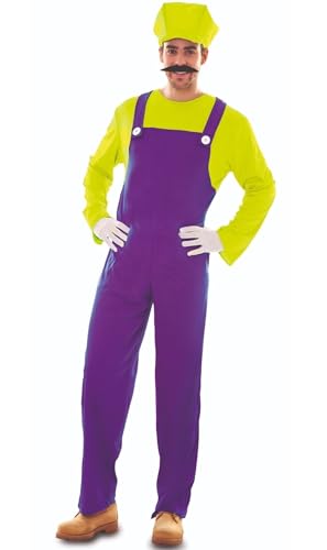 EUROCARNAVALES Klempner Wario Kostüm für Erwachsene EUROCARNAVALES Klempner Wario Kostüm für Erwachsene von EUROCARNAVALES