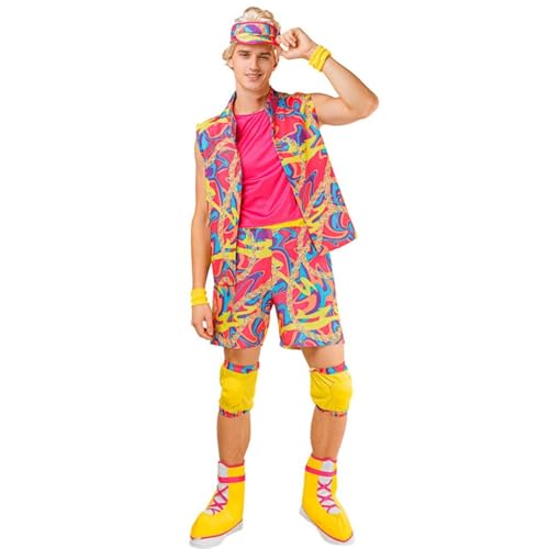 EUROCARNAVALES Skater-Ken-Kostüm für Herren von EUROCARNAVALES