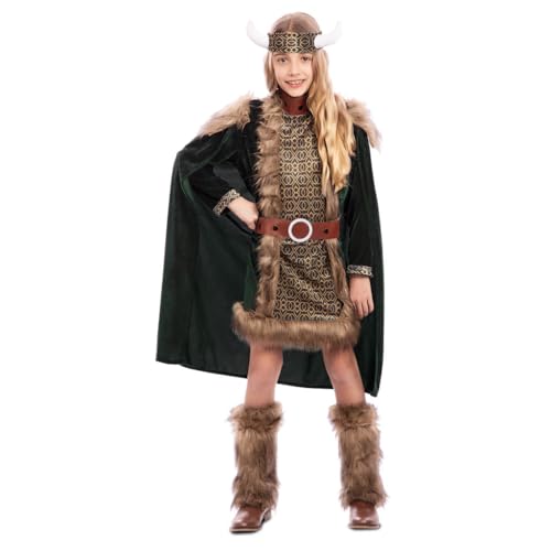 EUROCARNAVALES Wikingerin Deluxe Kostüm für Mädchen EUROCARNAVALES Wikingerin Deluxe Kostüm für Mädchen von EUROCARNAVALES