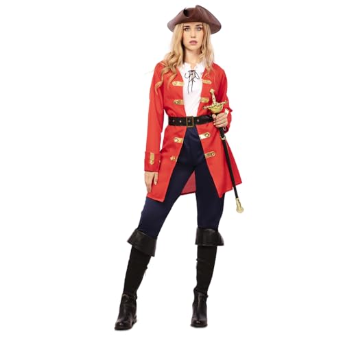 FYASA Piratenkapitän Kostüm für Damen (ML) von EUROCARNAVALES