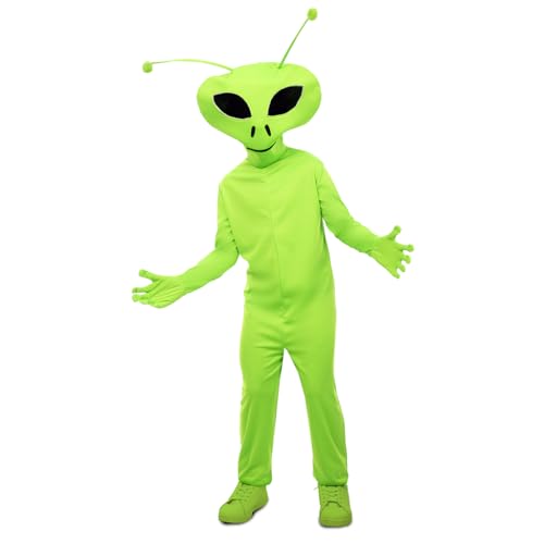 Fyasa Alien-Kostüm für Kinder, 5-6 Jahre von EUROCARNAVALES