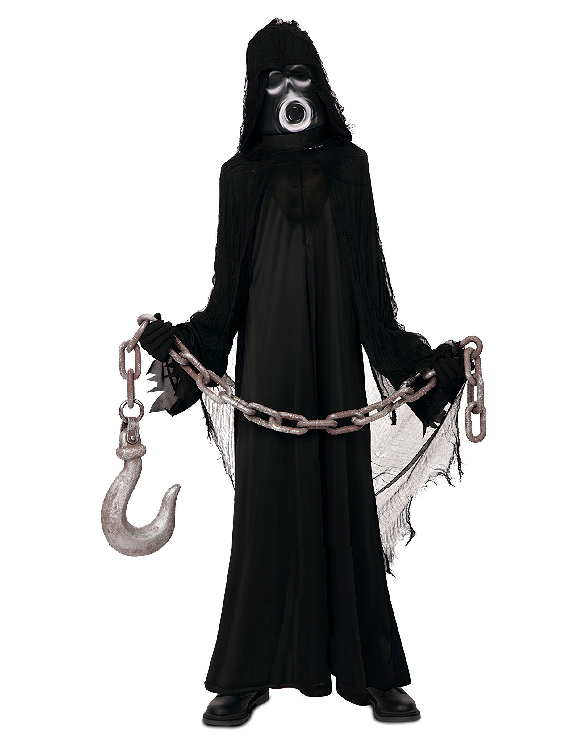 Kostüm Geist für Kinder schwarz Kostüm Geist für Kinder schwarz von EUROCARNAVALES