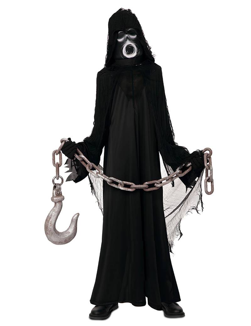 Kostüm Geist für Kinder schwarz Kostüm Geist für Kinder schwarz von EUROCARNAVALES
