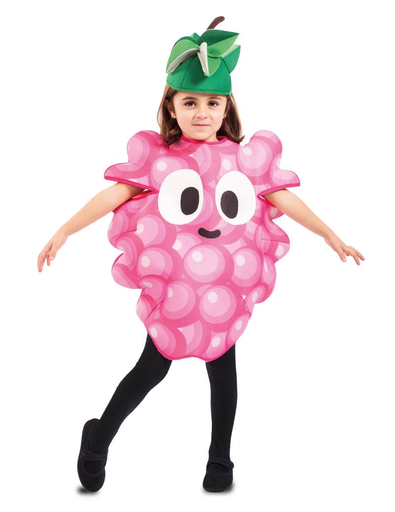 Lustiges Weintrauben-Kostüm für Kinder bunt von EUROCARNAVALES