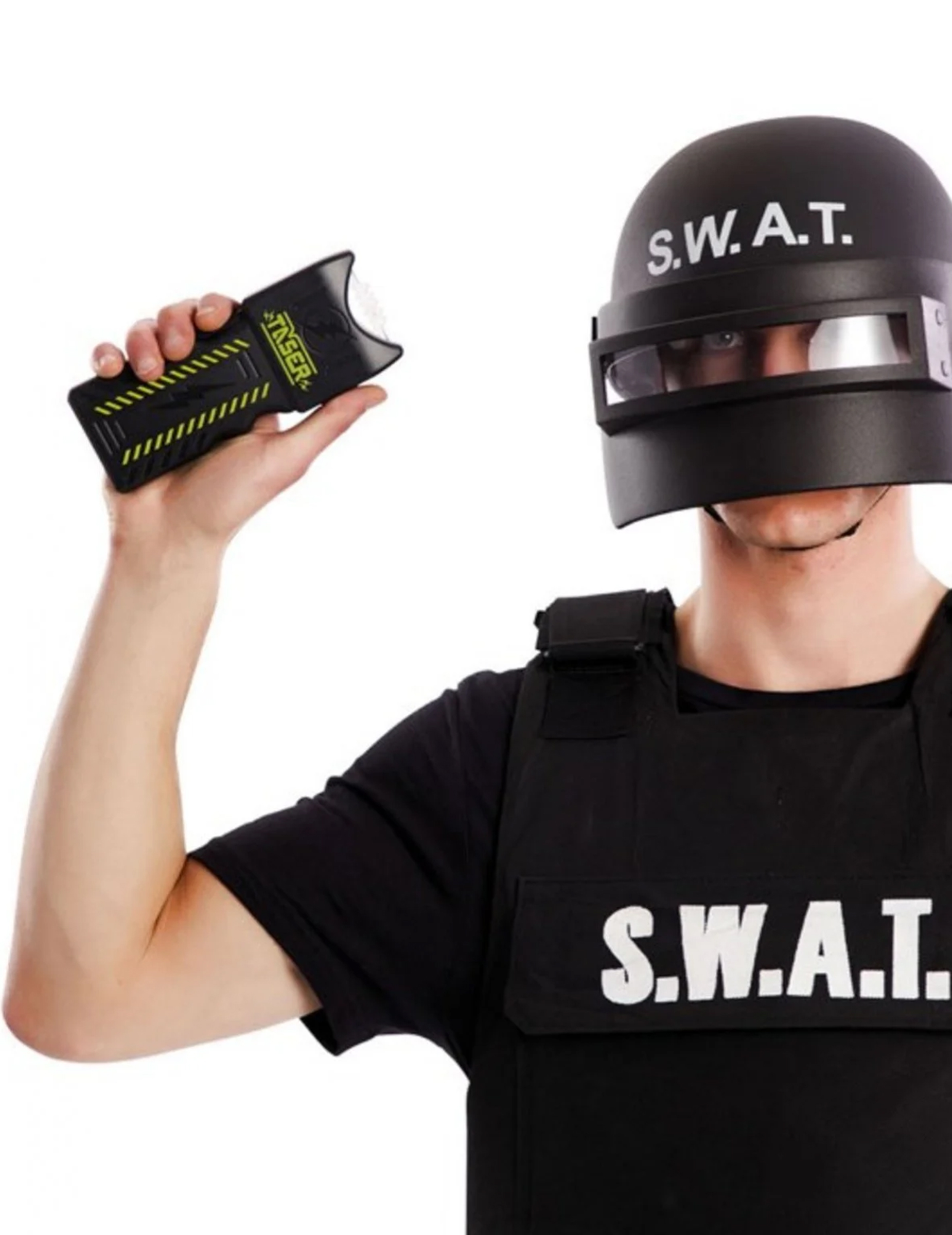 Taser SWAT-Accessoire Fasching schwarz 7 cm Taser SWAT-Accessoire Fasching schwarz 7 cm von EUROCARNAVALES
