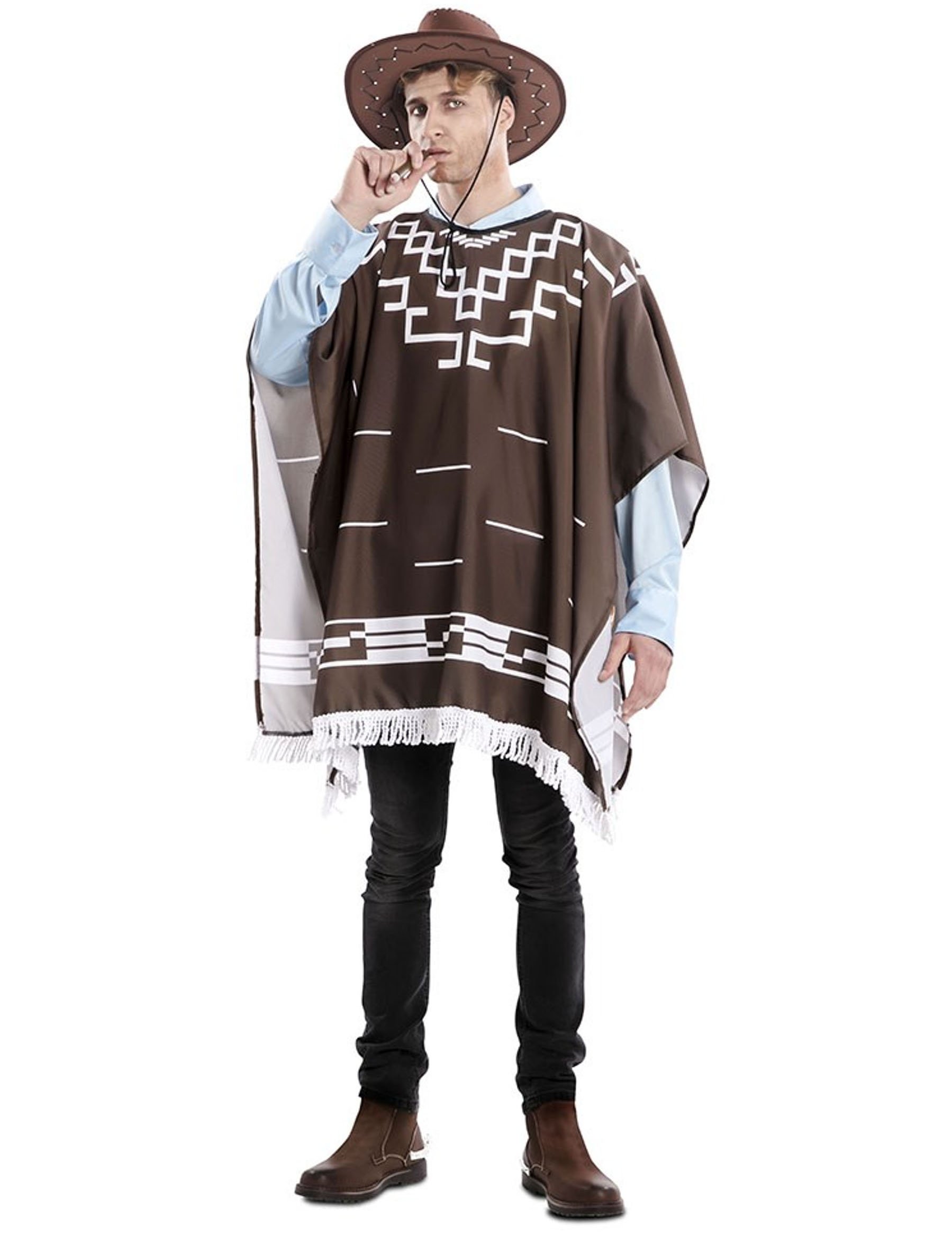 Hombre Wild West-Kostüm für Herren Faschingskostüm braun Hombre Wild West-Kostüm für Herren Faschingskostüm braun von EUROCARNAVALES