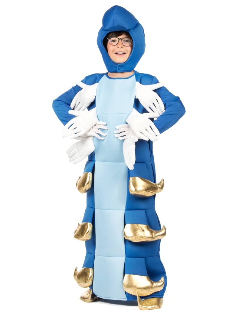 blaues Raupen Kostüm für Kinder blaues Raupen Kostüm für Kinder von EUROCARNAVALES