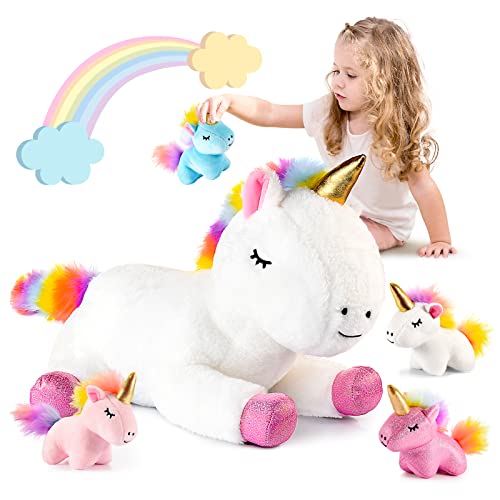 EUTOYZ Einhorn Stofftiere - Stofftiere für Mädchen, 3-12 Jahre alte Geburtstagsgeschenke EUTOYZ Einhorn Stofftiere - Stofftiere für Mädchen, 3-12 Jahre alte Geburtstagsgeschenke von EUTOYZ
