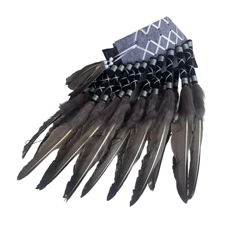 EUYueli Gefiederter Kopfschmuck für Damen, Cosplay, Haarzubehör, kulturelle Veranstaltungen, Kopfschmuck, geeignet für verschiedene festliche Anlässe EUYueli Gefiederter Kopfschmuck für Damen, Cosplay, Haarzubehör, kulturelle Veranstaltungen, Kopfschmuck, geeignet für verschiedene festliche Anlässe von EUYueli