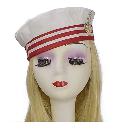 EUYueli Kapitän Hut Kostüm für Damen Herren Teenager für Matrosen Party Dekoration Kostüm Cosplay Verkleiden von EUYueli