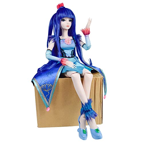 EVA BJD Ysera 1/3 BJD Puppe Fashion Girl 24 Zoll 60 cm 19 Kugelgelenkpuppen Baby Puppe Spielzeug Geschenk von EVA BJD