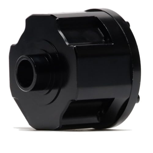 EVANEM #ARA310915 CNC-Aluminiumlegierung Differentialgehäuse for RC Crawler Autoteile for ARRMA 1/5 8S for Kraton 1:5 8S for Outcast Zubehör (Color : Black) von EVANEM