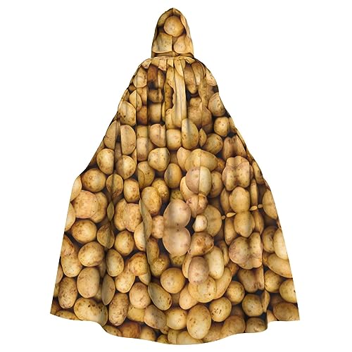 EVANEM Garden Potatoes Hooded Cape, Unisex Adult Cape, Halloween Christmas Party Cosplay Costume von EVANEM