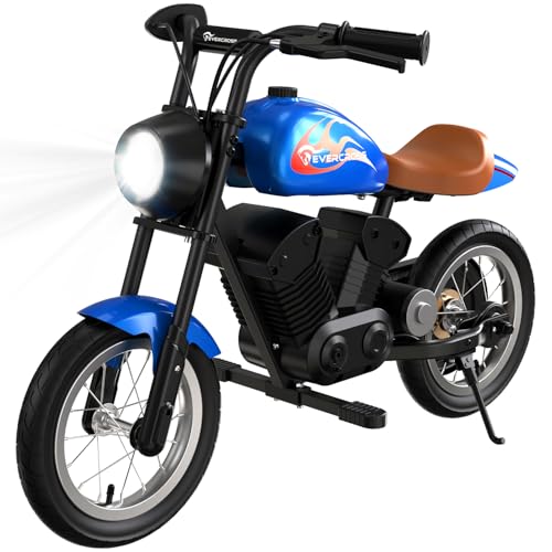 EVERCROSS EV08M Elektro Motorrad Kinder, Elektromotorrad mit 150W Motor, 8/16km/h Geschwindigkeitsmodus & 10km Langstrecken Elektromotorrad, 12 Zoll Luftreifen, Motocross für Kinder von 3-10 Jahren EVERCROSS EV08M Elektro Motorrad Kinder, Elektromotorrad mit 150W Motor, 8/16km/h Geschwindigkeitsmodus & 10km Langstrecken Elektromotorrad, 12 Zoll Luftreifen, Motocross für Kinder von 3-10 Jahren von EVERCROSS