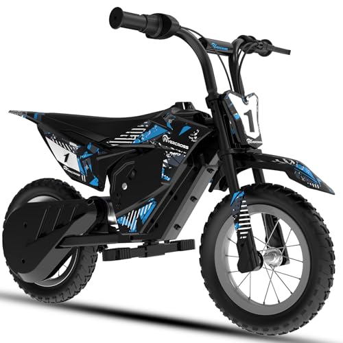 EVERCROSS Kinder-Elektromotorrad mit 12“ Breiten Reifen, 8/16KM/H Geschwindigkeitsmodi & 12KM Reichweite, Scheibenbremssystem, für Kinder von 3-7 Jahren EVERCROSS Kinder-Elektromotorrad mit 12“ Breiten Reifen, 8/16KM/H Geschwindigkeitsmodi & 12KM Reichweite, Scheibenbremssystem, für Kinder von 3-7 Jahren von EVERCROSS