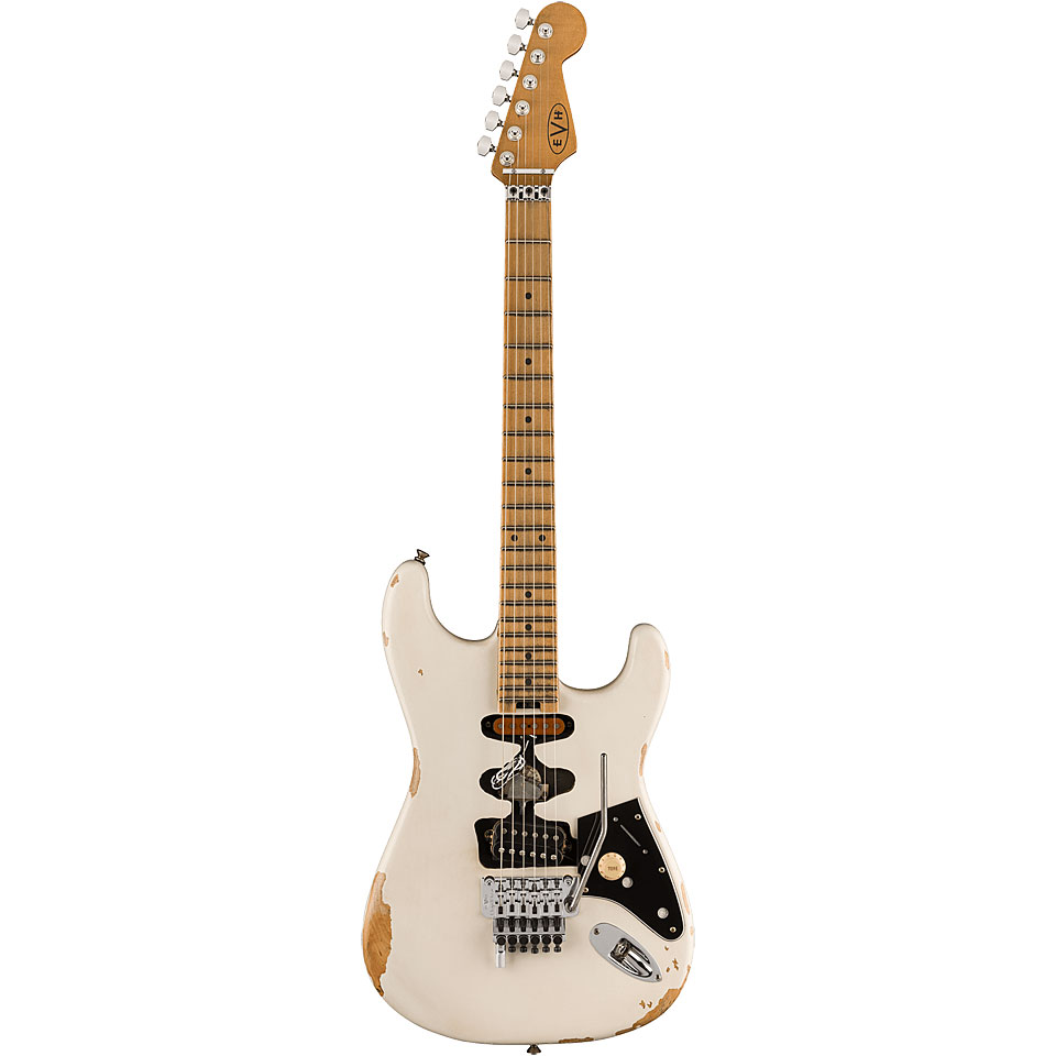 EVH Relic Series Frankenstein Relic White E-Gitarre EVH Relic Series Frankenstein Relic White E-Gitarre von EVH