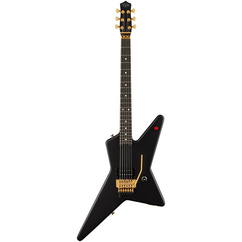 EVH Star limited Edition Stealth Black Gold Hardware E-Gitarre von EVH