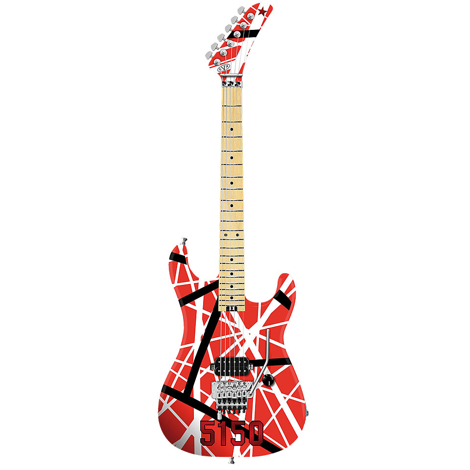 EVH Striped Series 5150 R/B/W E-Gitarre EVH Striped Series 5150 R/B/W E-Gitarre von EVH