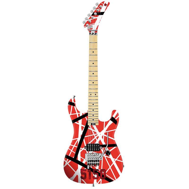 EVH Striped Series 5150 R/B/W E-Gitarre von EVH