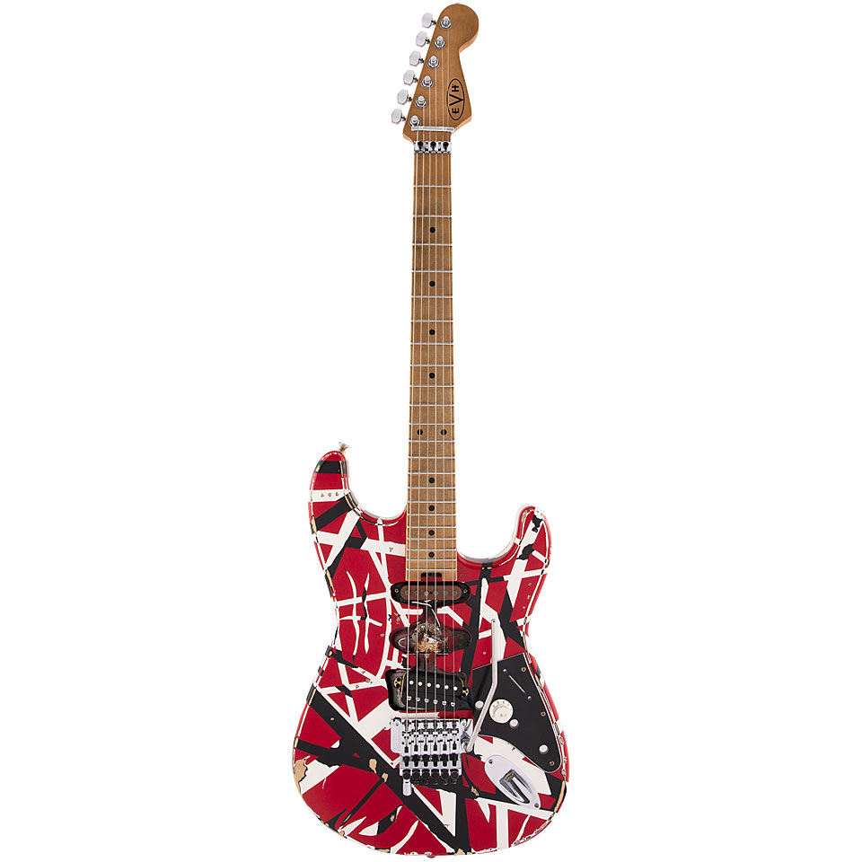 EVH Striped Series Frankie R/W/B E-Gitarre EVH Striped Series Frankie R/W/B E-Gitarre von EVH