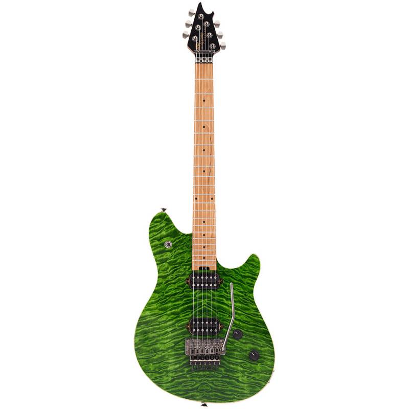 EVH Wolfgang Standard QM Transparent Green E-Gitarre von EVH
