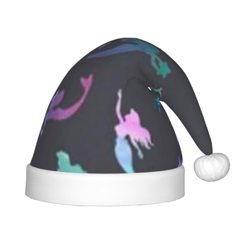 EVIUS Farbige, schöne Meerjungfrauen-Weihnachtsmütze, Strickmütze, Weihnachts-, Wintermütze, Kinder, Weihnachten, Neujahr, festliche Party-Dekorationen EVIUS Farbige, schöne Meerjungfrauen-Weihnachtsmütze, Strickmütze, Weihnachts-, Wintermütze, Kinder, Weihnachten, Neujahr, festliche Party-Dekorationen von EVIUS