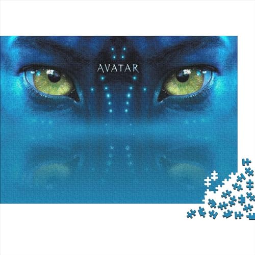Avatar Puzzles Mit 500 Teilen Für Erwachsene, Holzpuzzle, Freizeitspielzeug, Avatar Dekompressionsspiel,Heimdekoration, Kunstgeschenk 500pcs (52x38cm) von EVMILA