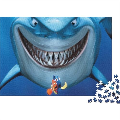 Findet Nemo Holzpuzzles Für Erwachsene, 300 Teile Puzzles Für Erwachsene, Lernspiel, Herausforderungsspielzeug, Puzzle-Kunstwerk, Puzzle-Wanddekoration 300pcs (40x28cm) von EVMILA