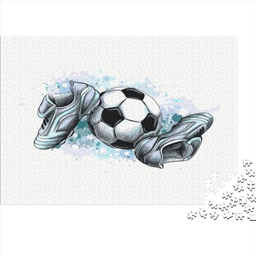 Fußball Puzzle Für Erwachsene Und Jugendliche Puzzlespiel, Brain Challenge Spielen Thema Sport Puzzles Spiel 1000pcs (75x50cm) von EVMILA