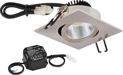 EVN PC24N91302 LED-Einbauleuchte 8.4W Warmweiß Edelstahl von EVN