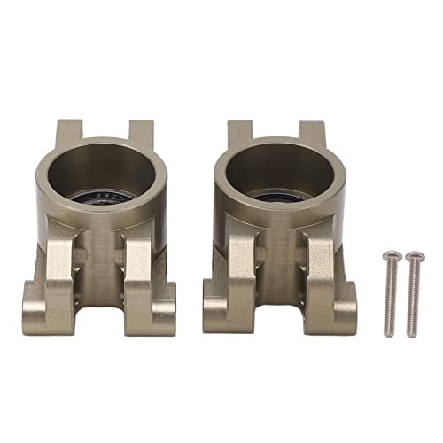 2Pcs RC Hinten Knuckle Arme Ersatz für Traxxas Schlitten 1/8 für LKW 95076 ‑ 4 (Ti Color) von EVTSCAN