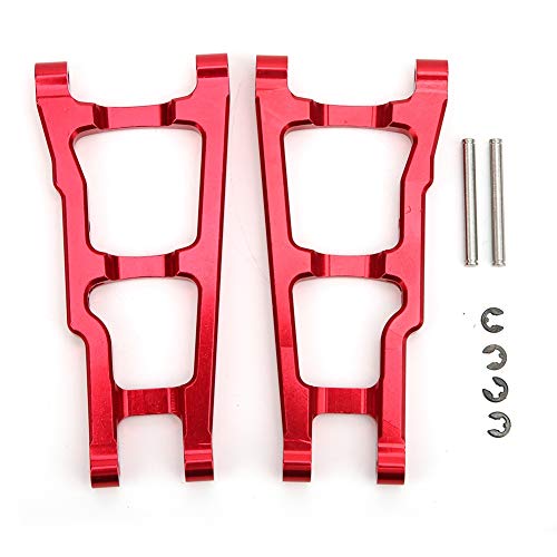 Aluminiumlegierung Aktualisierung Teil Heckschwung Arm für Traxxas Slash 4x4 1/10 RC -LKW (Rot) von EVTSCAN