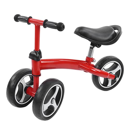 Baby Balance Bicycle Kleinkind Fahrrad Walker 3 1-6 Jahre Jungen Mädchen (Red) von EVTSCAN