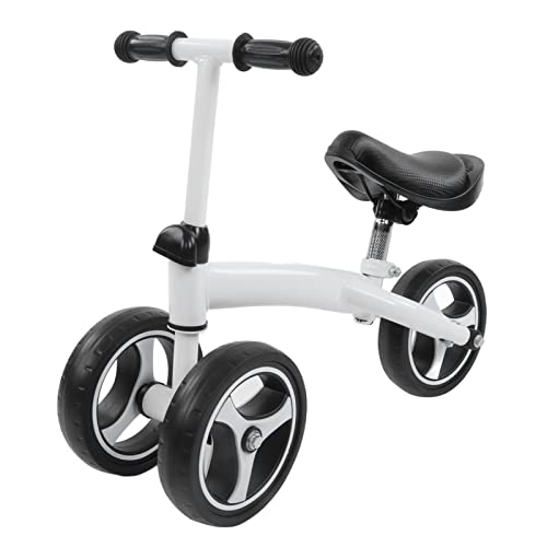 Baby Balance Bicycle Kleinkind Fahrrad Walker 3 1-6 Jahre Jungen Mädchen (White) von EVTSCAN