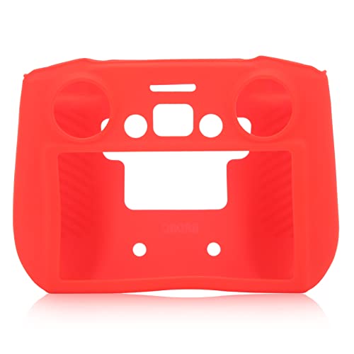 Drohnencontroller Protective Silicon Hülle Hülle Wachersatz für 3 Pro Besser Fit farbenfrohe einfache Installation Professional (Red) von EVTSCAN