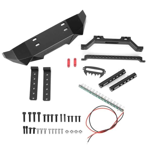 EVTSCAN 1/10 Metall Crawler Front Stoßstange Lip Splitter Rx -Similar mit LED -Licht für SCX1090046-4 EVTSCAN 1/10 Metall Crawler Front Stoßstange Lip Splitter Rx -Similar mit LED -Licht für SCX1090046-4 von EVTSCAN