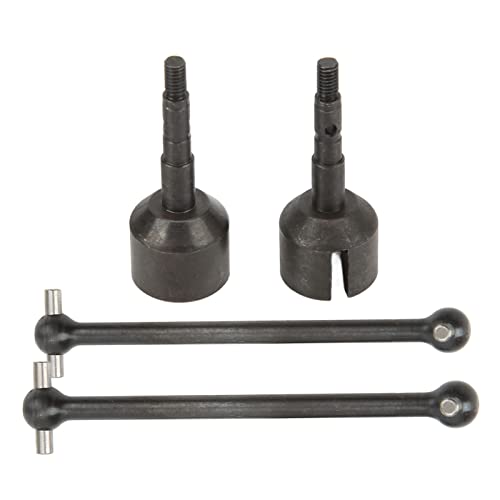 EVTSCAN 1 Paar RC-Hinterradantriebswelle CVD-Stahl RC-Hinterradantriebswelle für ARRMA für Granit und andere 1/10 RC-Autos (Black) von EVTSCAN