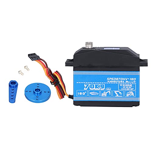 EVTSCAN 180 Grad Aluminiumlegierungsausrüstung Servo High Drehmoment RC -Servo für 1: 5 RC -Autosboote anwendbar von EVTSCAN