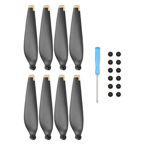 EVTSCAN 2 Paare Drone Propeller 6030 Requisiten Blatt Ersatz niedrige Rausch -Ersatzpropellerblätter für 3 Pro (Gold Decor) von EVTSCAN